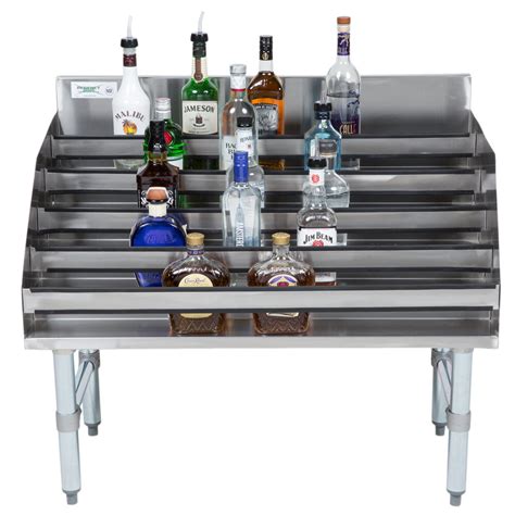 stainless steel liquor cabinet|Liquor Display Racks & Cabinets You'll Love .